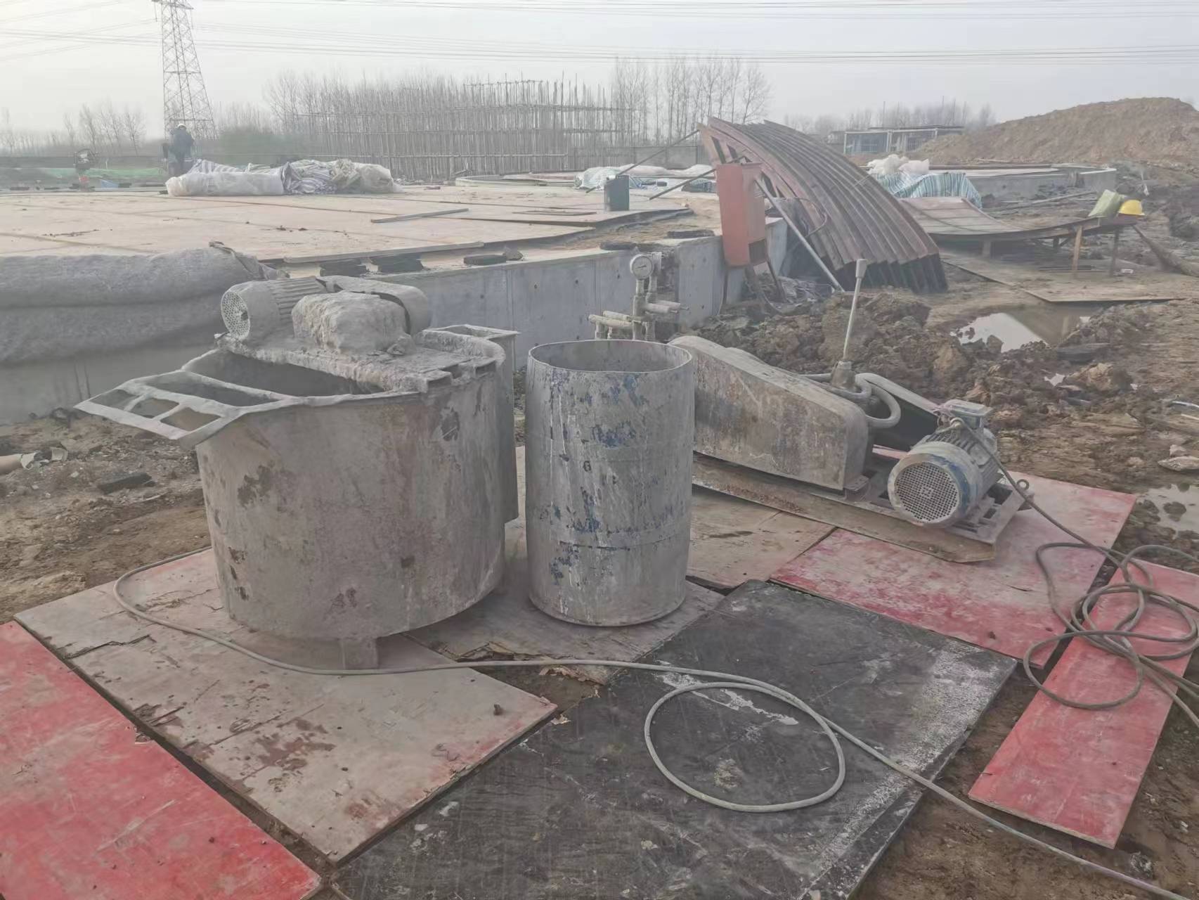 南岳设备基础注浆